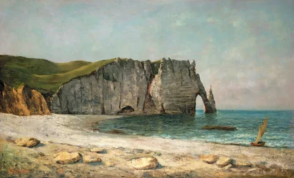 The Sea-Arch at Etretat